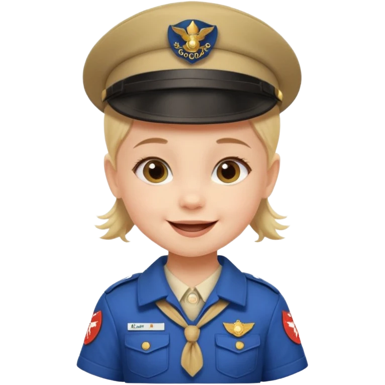 very small baby scout girl emoji