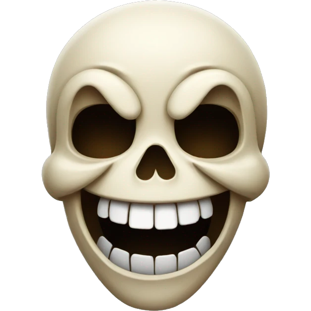 skull laughing emoji