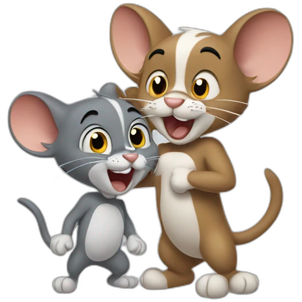 tom and jerry emoji