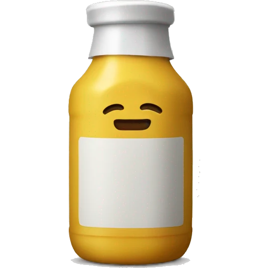 Mustard bottle  emoji