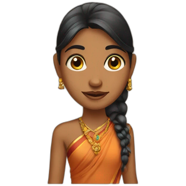 Indian girl emoji