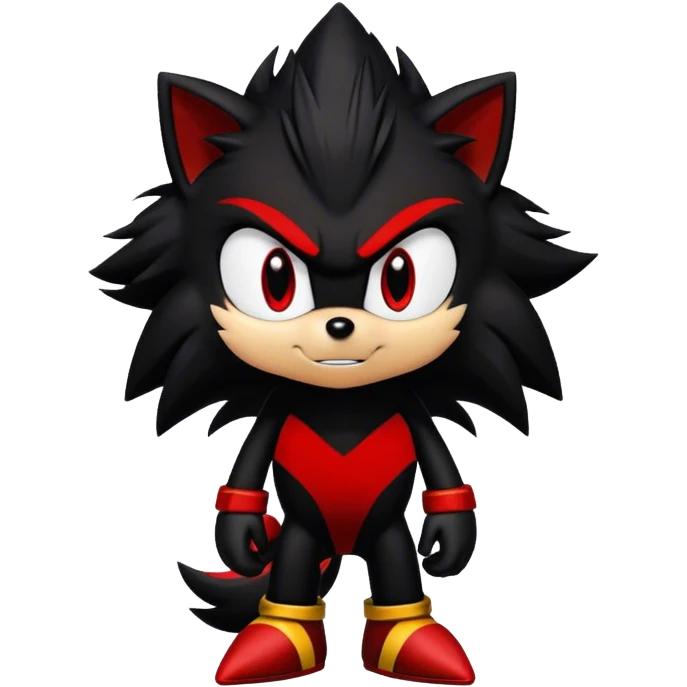 Shadow the Hedgehog emoji