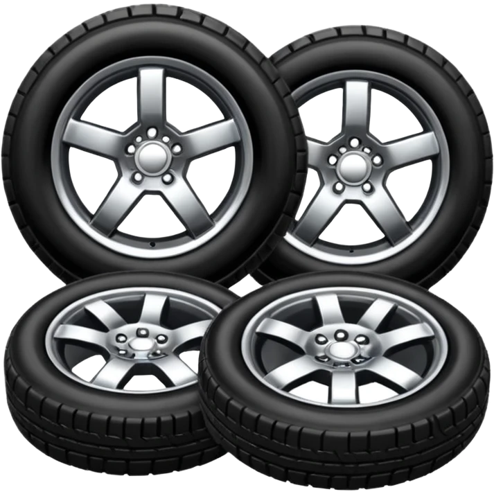 Car wheels  emoji