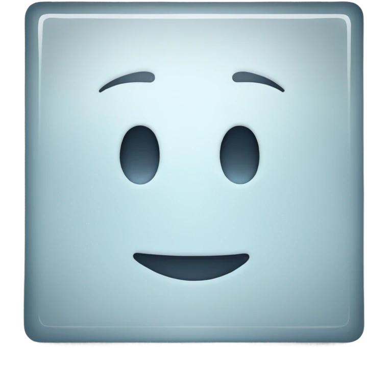 square glass emoji