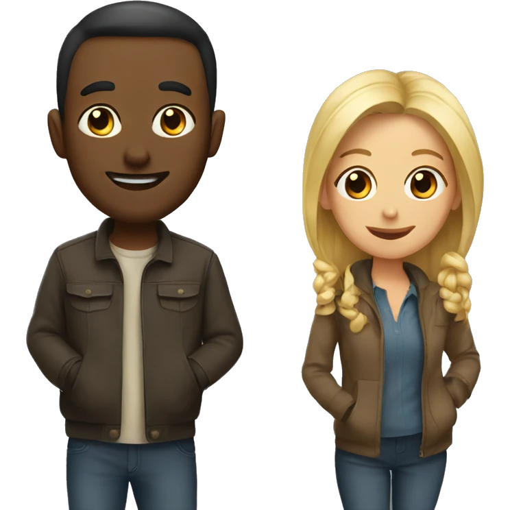 man couple emoji