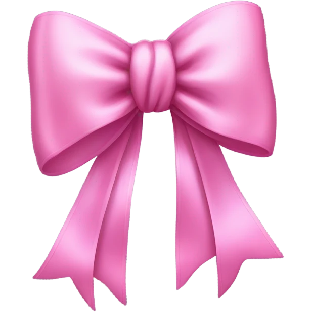 Pink bow emoji