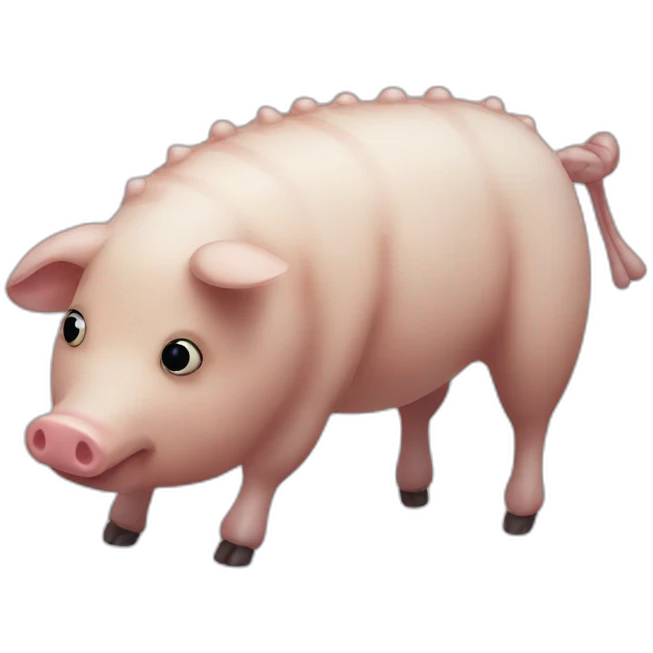 Centipede pig cow emoji
