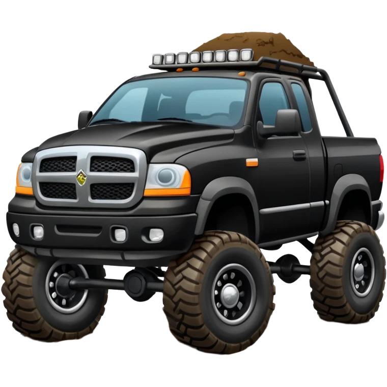 Need a SRT truck emoji that I can copy and paste with no guns on top emoji