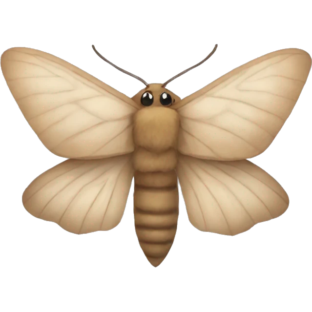 moth emoji