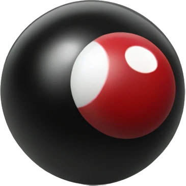8 ball cherries emoji