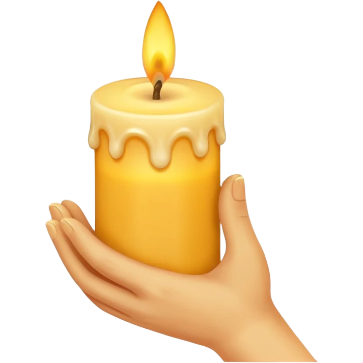 Holding a candle  emoji