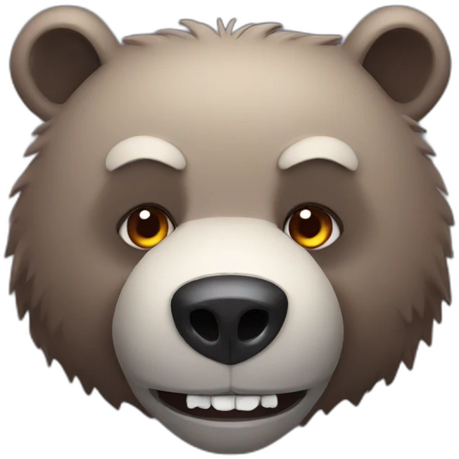 vampire grizzly head emoji