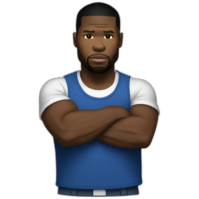 50 CENT SEÑALANDO SU MANO 5 emoji