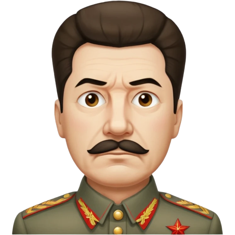 Joseph stalin is sad emoji