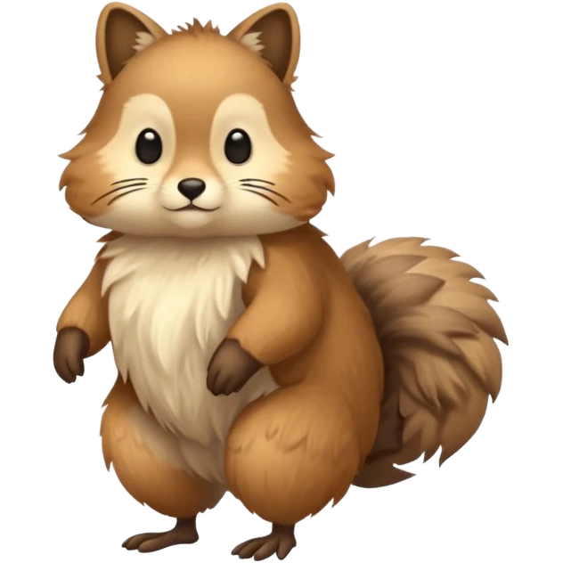 Columbia Basin Pygmy Rabbit (Sylvilagus idahoensis) (full  emoji