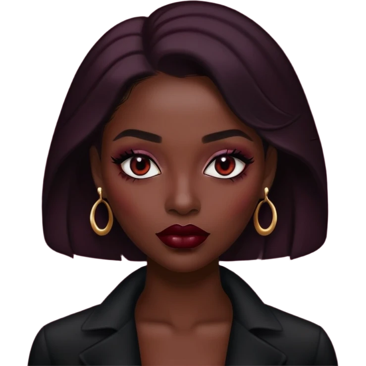 cewe dark feminim maroom emoji