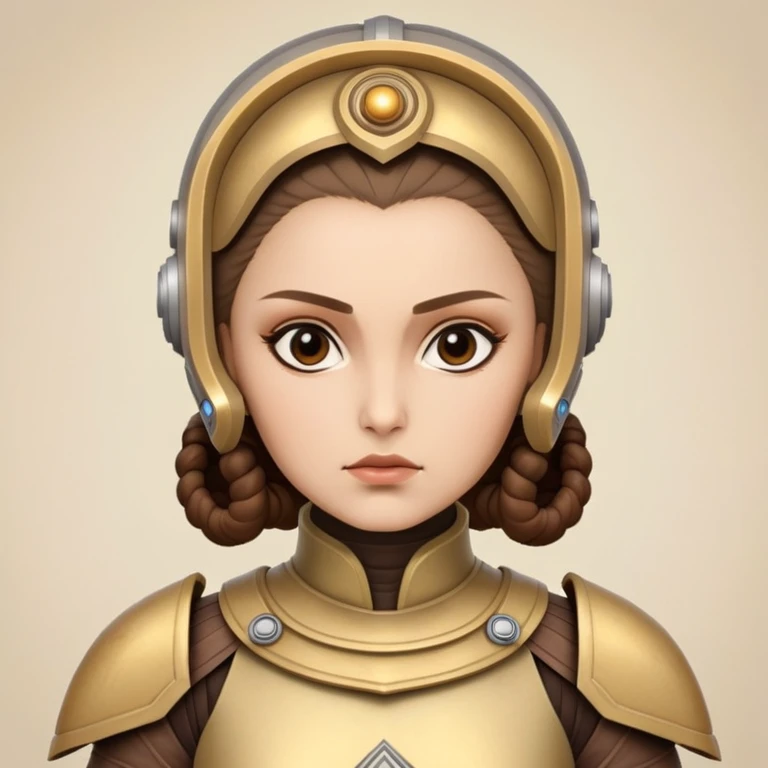 Padmé Amidala versión guerrera batalla de la arena emoji