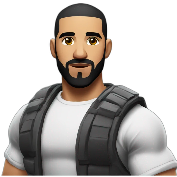 Drake Fortnite MMA emoji