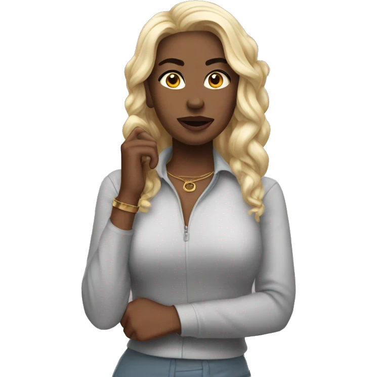 Slay queen  emoji