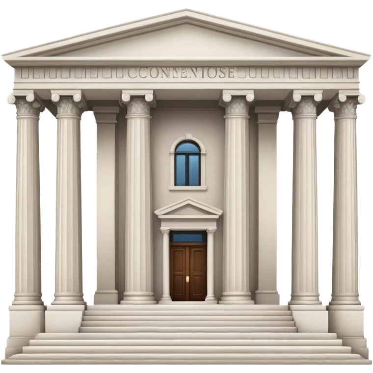 Courthouse with columns emoji