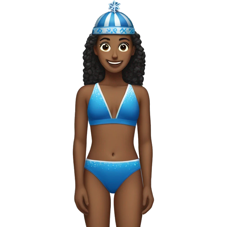 Hanukkah swimsuit  emoji