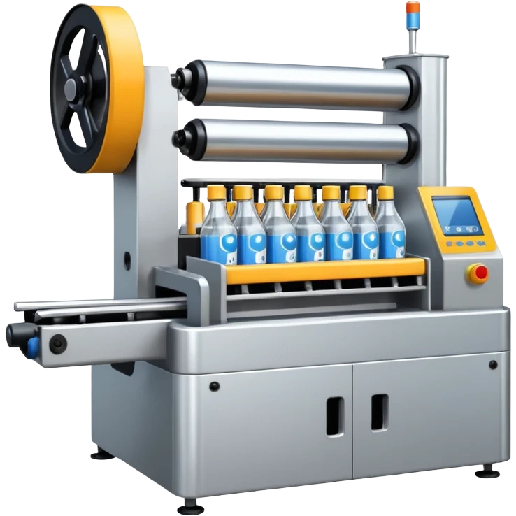 bottle labeling machine  emoji