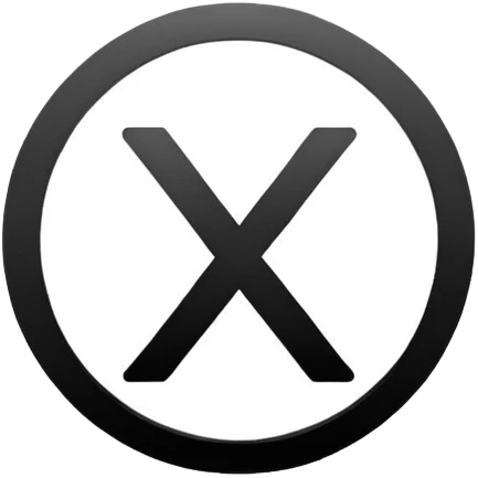 Un cercle avec un x au milieu  emoji