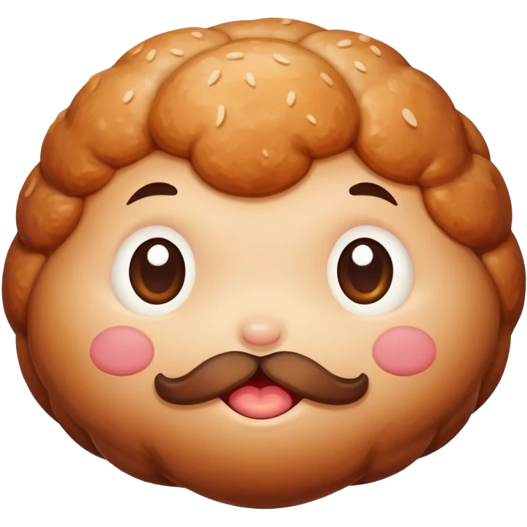 Cute Meatball emoji