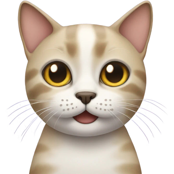 Cat with a mustache  emoji