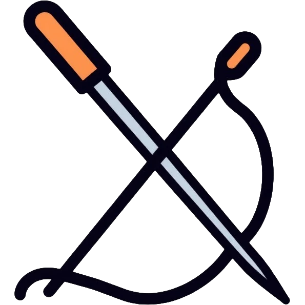sewing needle with thread emoji