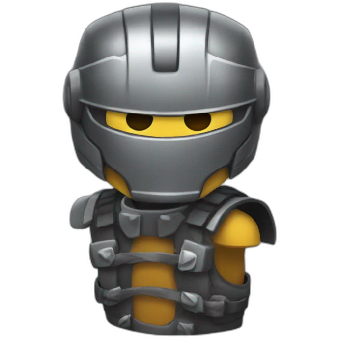 the iron emoji