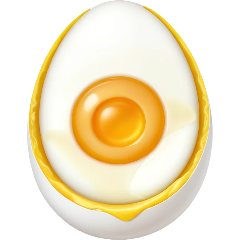 boiled egg half emoji