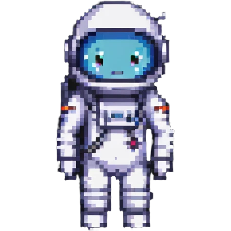 Tiny astronaut emoji