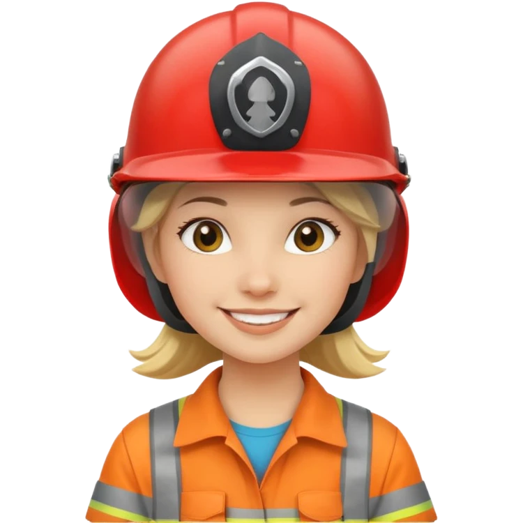 girl with helmet emoji