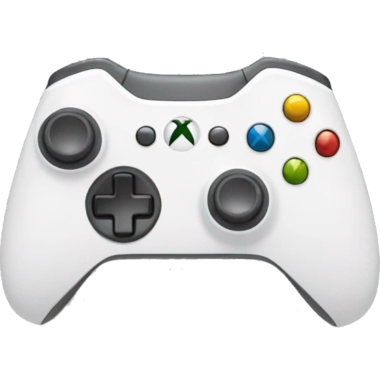 Xbox controller with cool emoji holding it emoji