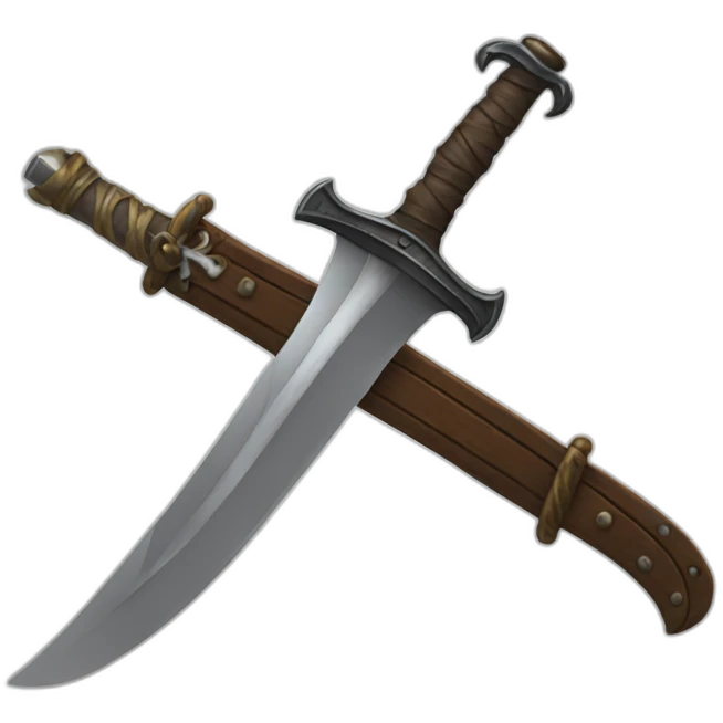 pirate sword emoji