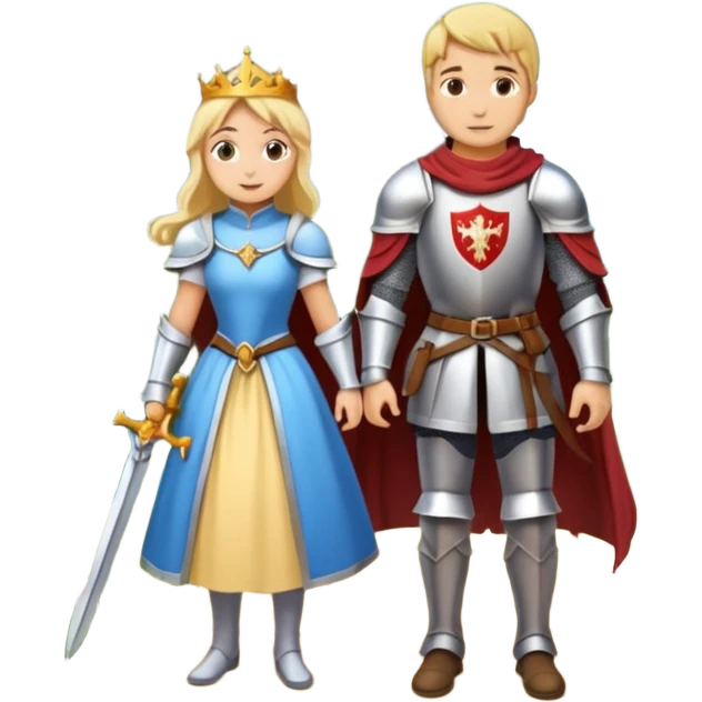 
наиалюй ілюстрацію Лицарі і Принцеса: Пригоди у Срібних Пагорбах ще emoji
