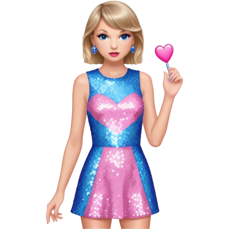 Taylor Swift lover era outfit emoji