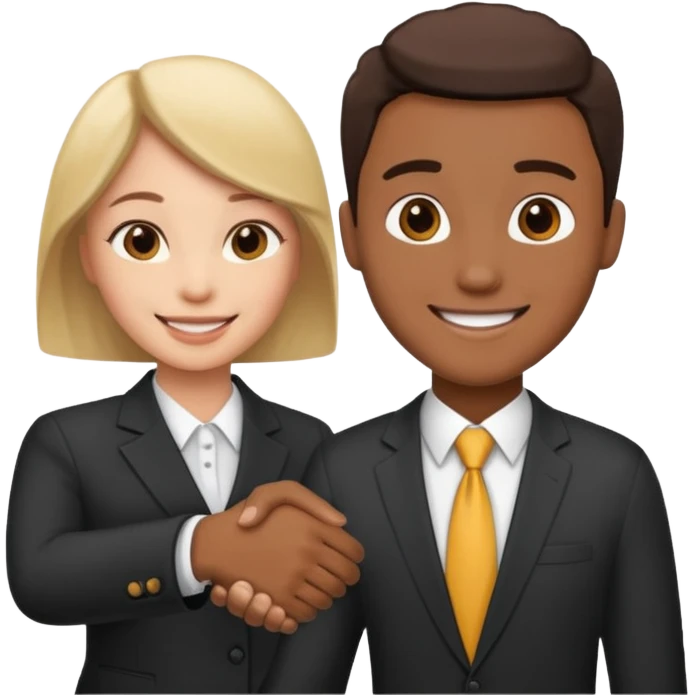 business handshake emoji