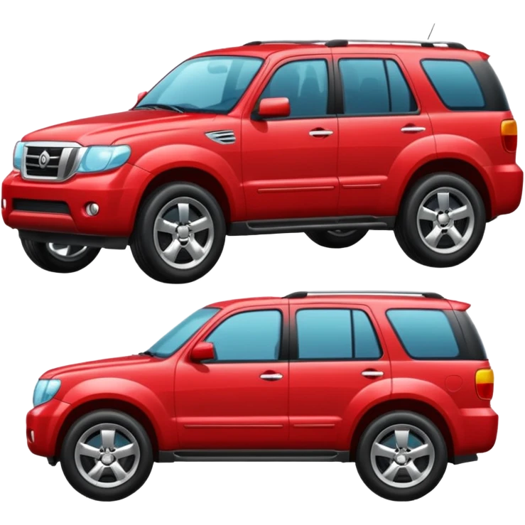 red suv emoji