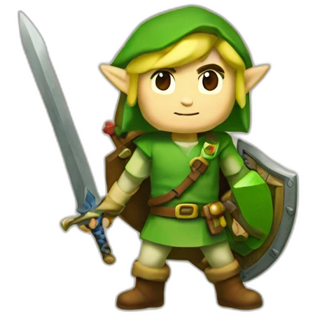 Link from zelda emoji