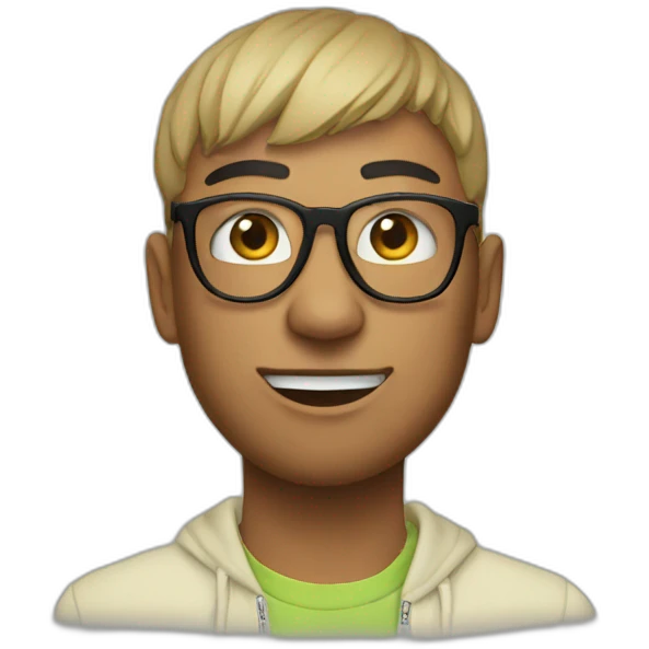 Bad bunny singer  emoji
