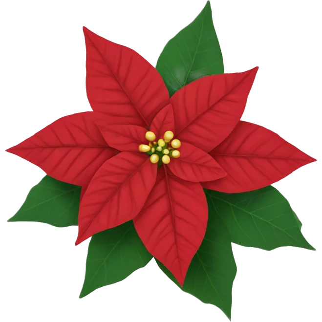 poinsettia emoji
