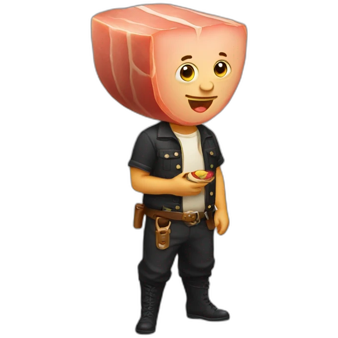 Rum ham emoji