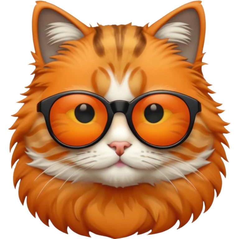 Cat wearing sunglasses emoji