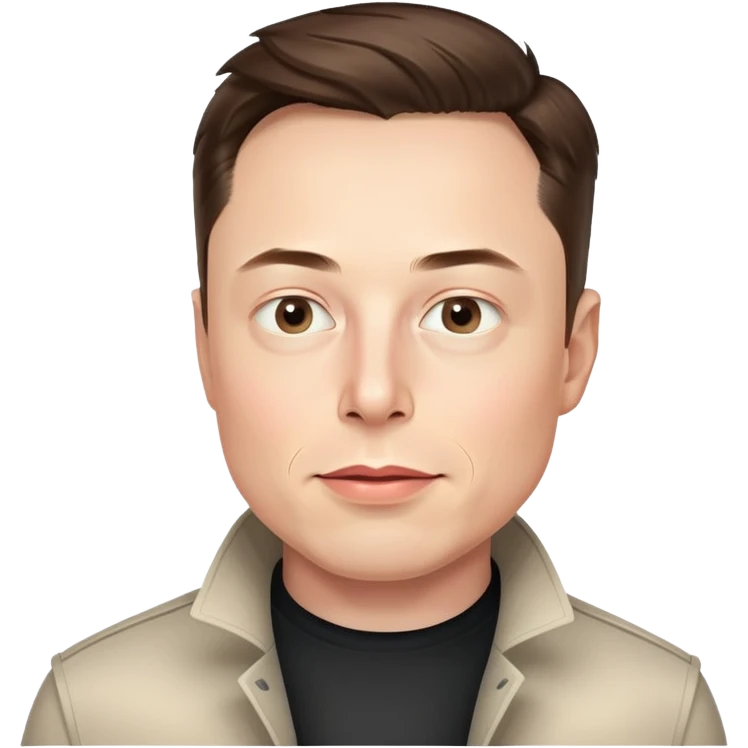Elon Musk emoji
