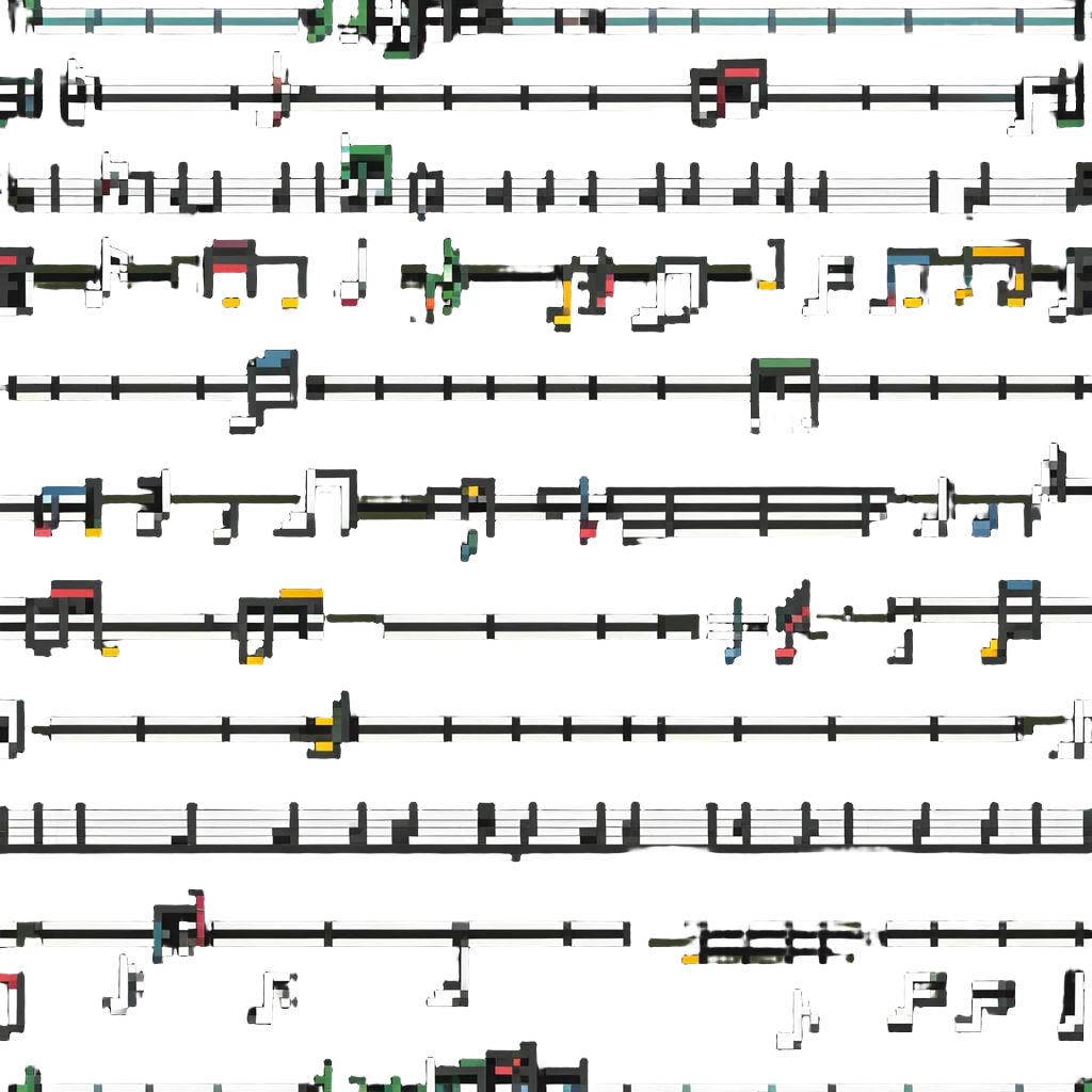 Musical notes with happy, whimsical feeling, representing singing or melody "Tralalelo" emoji