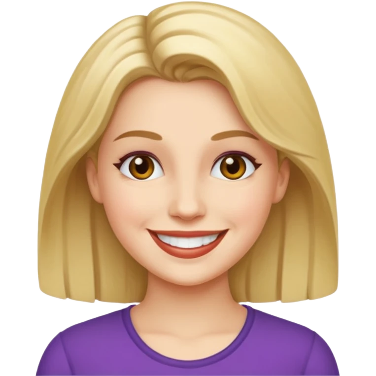lila renk yap emoji