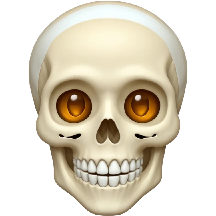 spooky skeleton emoji