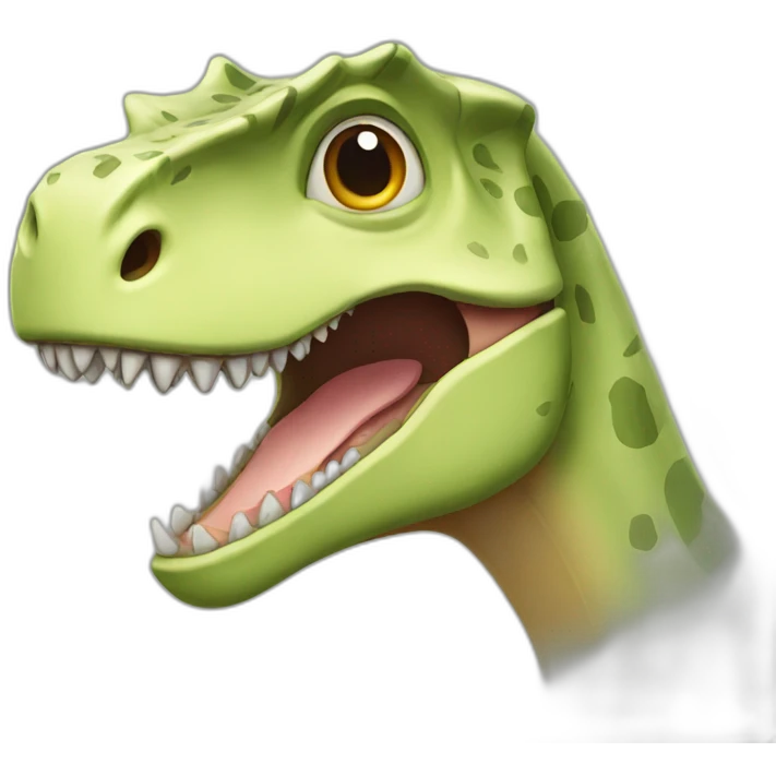 Un dinosaure  emoji